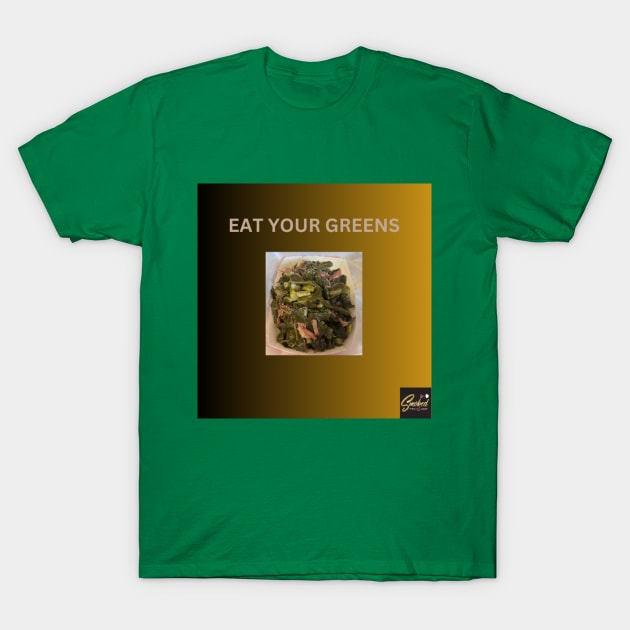 Eat Your Greens T-Shirt by Tonysurrette